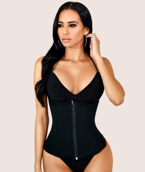 CORSET agrafes et zip