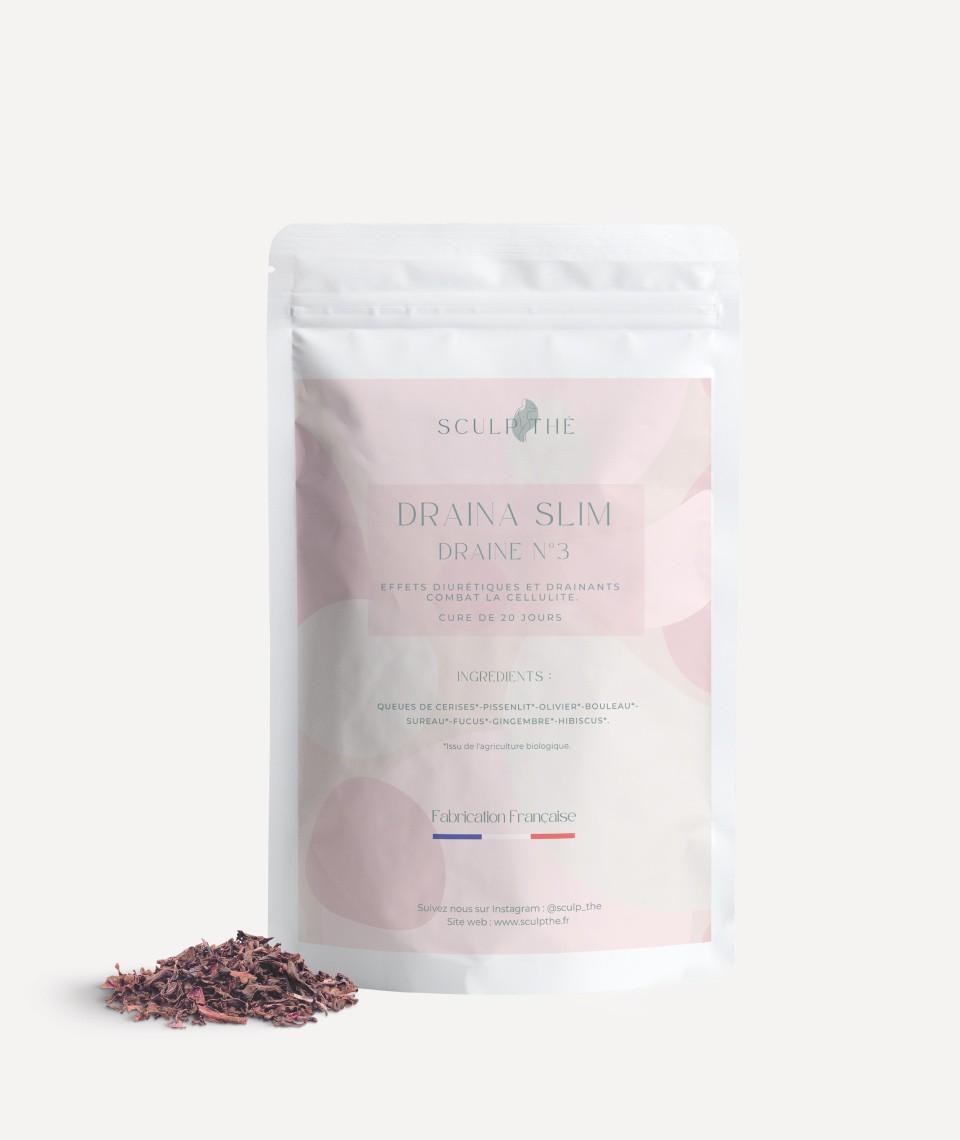 Tisane queue de cerise – DRAINA SLIM |DRAIN N°3 | SCULP’THÉ