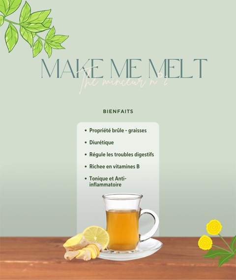 Tisane minceur – MAKE ME MELT |MINCEUR N°2 | SCULP’THÉ 2