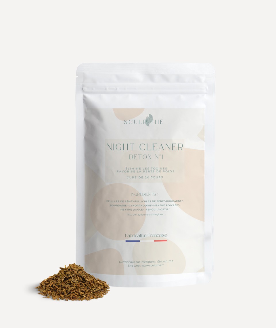 Tisane détox bio séné – NIGHT CLEANER |DETOX N°1 | SCULP’THÉ